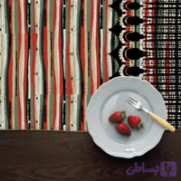 رانر مخمل، مستطیل، آسترکشی و قیطان دوزی، کد: R135-72