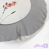 کوسن گرد، همراه با بالشتک، مخمل ضخیم، کد: C70-18