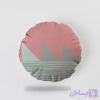 کوسن گرد، همراه با بالشتک، مخمل ضخیم، کد: C70-04