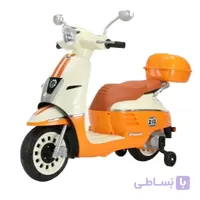 موتور شارژی طرح وسپا باکس و ریموت دار کد QK201