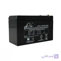 باتری 12 ولت 7.2 آمپر ساعت لئوچ leoch مدل 12V7.2AH ساخت ویتنام