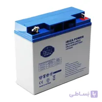 باتری 12 ولت 18 آمپر ساعت ایبیزا ibiza مدل 12V18AH ساخت ویتنام