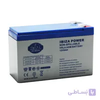 باتری 12 ولت 9 آمپر ساعت ایبیزا ibiza مدل 12V9AH ساخت ویتنام