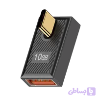 مبدل OTG یو اس بی به تایپ سی – 90درجه | کد A011
