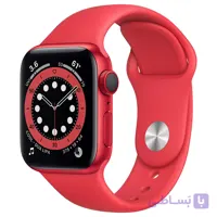ساعت هوشمند اپل واچ سری 6 مدل 40mm Aluminum Case with Sport silicone Band