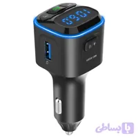 شارژر فندکی Green Lion FM Transmitter دو پورت با Bluetooth 5.3 و توان 36W