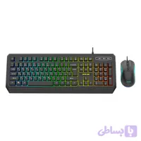 ست گیمینگ گرین لاین GKM-65 با کیبورد و ماوس سیمی