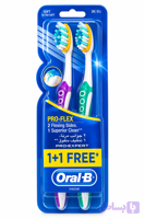 مسواک اورال بی مدل Pro-Flex Oral B Pro Expertبا برس نرم بسته ۲ عددی