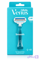 تیغ اصلاح ژیلت ونوس اسموث Venus Smooth با 2 یدک