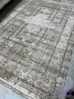 فرش مدرن شاهان کرم نسکافه ای کد ۵۱۳۱