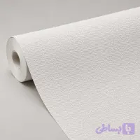 کاغذ دیواری سفید طرح بافت ریز کد 3001