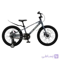 دوچرخه بلست سایز 20 مدل SPIN طوسی