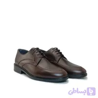 کفش رسمی و روزمره مردانه مدل هشترک بندی چرم طبیعی