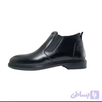 نیم بوت مردانه چرم طبیعی کلاسیک