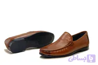 کفش کالج مردانه چرم طبیعی دست دوز عسلیsi718 (کد 7KDWQ)