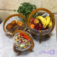 شکلات خوری آبگز دسته چوبی