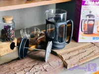 فرنچ پرس 350 میل شیشه پیرکس ایرانی