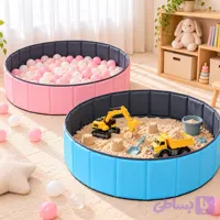 استخر توپ و پارک بازی تاشو کودک 120 سانتی