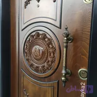 درب ضدسرقت گل برجسته نیلوفر قفل کاله اصلی
