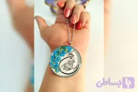 آویز ماشین ماه شبتاب رزینی ✨🚗 /هدیه خاص/رزینی