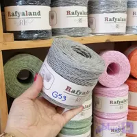 رافیاتابیده دوک شده طوسی فیلیG53