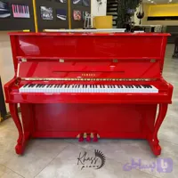 پیانو طرح آکوستیک وارداتی یاماها YUX145 PRO BT رنگ قرمز