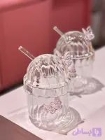 ماگ پیرکس پروانه‌ای پینترستی ، ماگ شیشه‌ای فانتزی و خاص