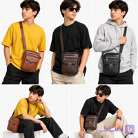 کیف دوشی مردانه سایز 15 در 19