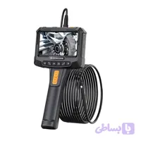 دوربین شلنگی مانیتوردار G10 Pro، ویدئو بروسکوپ دو لنز ۱۰ متری با سر چرخشی ۳۶۰ درجه