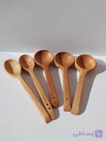 قاشق و ملاقه چوبی