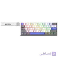 کیبورد گیمینگ AULA WIN60 HE MAX مکانیکال سوئیچ مگنتی 60%
