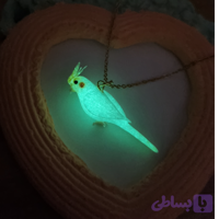 آویز گردنبند مدل عروس هلندی لوتینو ساده و شبتاب