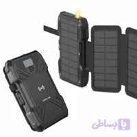 پاوربانک خورشیدی گرین لاین 20 هزار آمپر مدل Solar 5-Panel GL-PX27