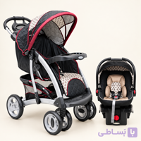 ست کالسکه و کریر گراکو مدل Quattro Tour DLX