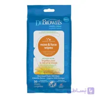 دستمال مرطوب دکتر براون DrBrowns