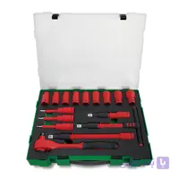 جعبه بکس 16 پارچه 1/2 ضدجرقه تاپتول شناسه محصول: GZC1609