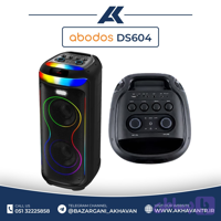 اسپیکر پارتی باکس آبادوس DS604 با توان 60 وات و ووفرهای 8 اینچی