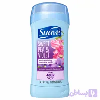 دئودورانت استیک ضدتعریق زنانه سوآو نخود شیرین و بنفشه Suave Sweet Pea & Violet Deodorant Stick