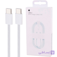 کابل USB-C اپل مدل 60W-C طول 1 متر به همراه سوزن سیمکارت