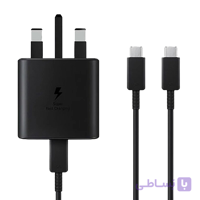شارژر 45 وات سامسونگ اصلی 3 پین ا 45w PD power Adapter
