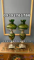 یک جفت چراغ دنسی مدل تراش سلطنتی