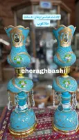 چراغ لاله عباسی مدل ترنج رنگ سبز