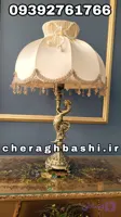 آباژور رومیزی ستون فرشته