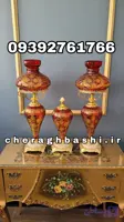 ست سه تیکه چراغ لاله و کاپ مدل تراش سلطنتی