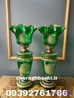 یک جفت لاله مذهبی اسم مبارکه حکاکی شده