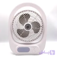 پنکه شارژی رومیزی مدل DK-125 با لامپ اضطراری