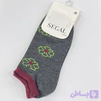 جوراب مچی زنانه SEGAL طرح گل