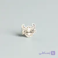 پیرسینگ نقره ماسک ژاپنی
