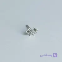 پیرسینگ نقره پرچم مسابقه