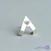 پیرسینگ نقره وی الماس